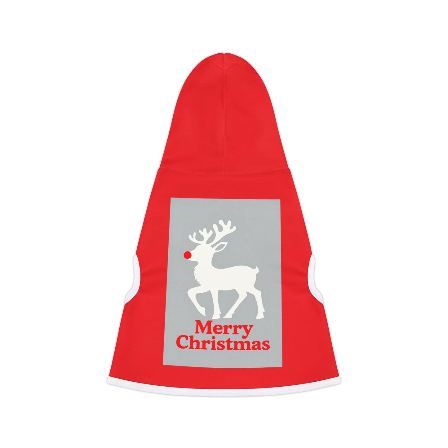 Merry Christmas Pet Hoodie, Holiday Dog Outfit, Festive Cat Clothes, Santa Paws Apparel, Winter Pet Fashion
