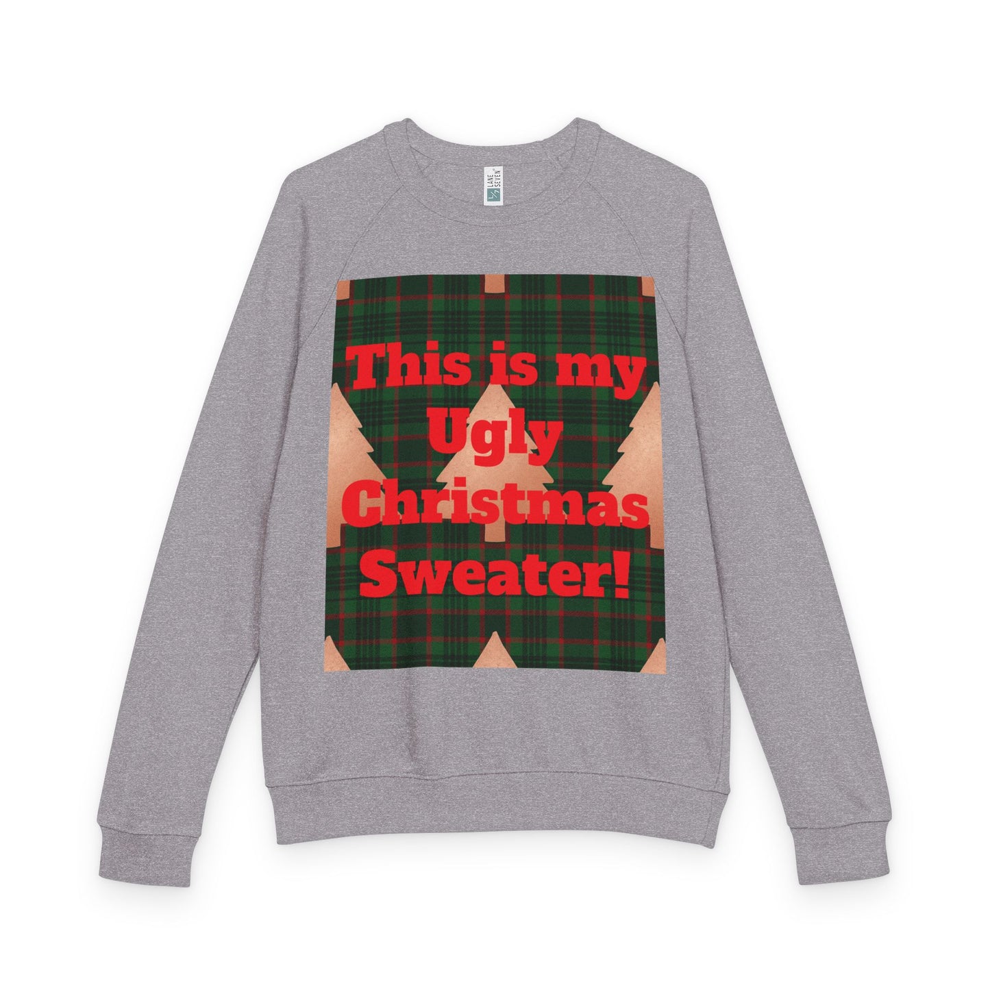 Ugly Christmas Sweater Crewneck, Holiday Sweatshirt, Christmas Gift for Him or Her, Fun Winter Apparel, Cozy Casual Wear