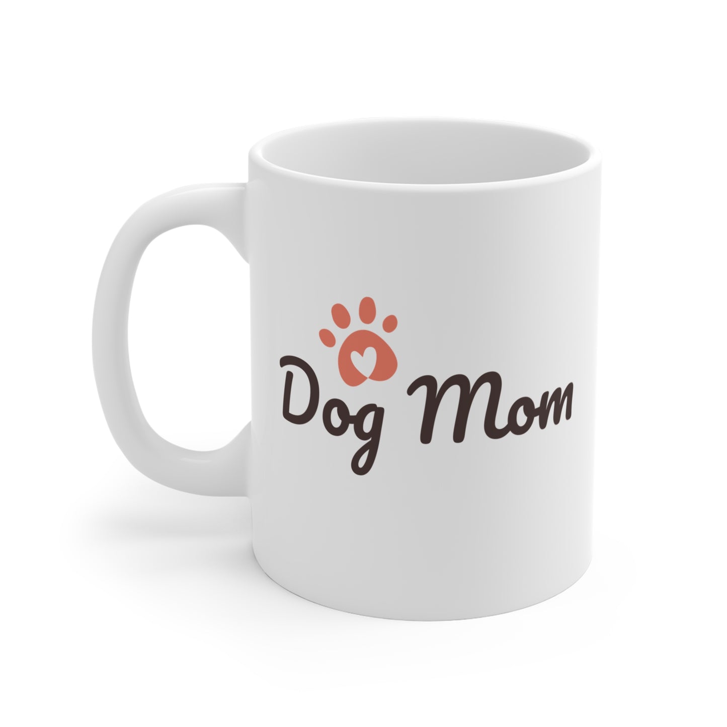 Dog Mom Mug - 11oz Ceramic Coffee Cup for Pet Lovers, Gift for Dog Moms, Cute Dog Lover's Mug, Animal Lover Gifts, Funny Pet Mug