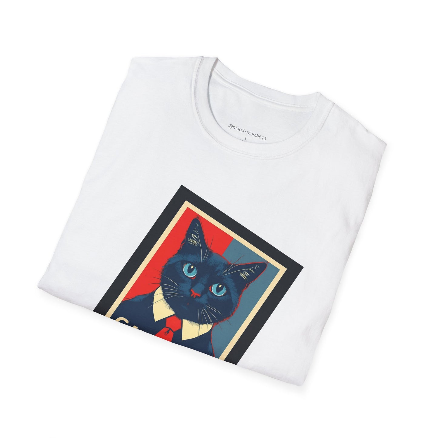 Funny Cat Campaign T-Shirt, Vote Cats for President Tee, Unisex Shirt for Cat Lovers, Gift for Animal Enthusiasts, Quirky Election Apparel