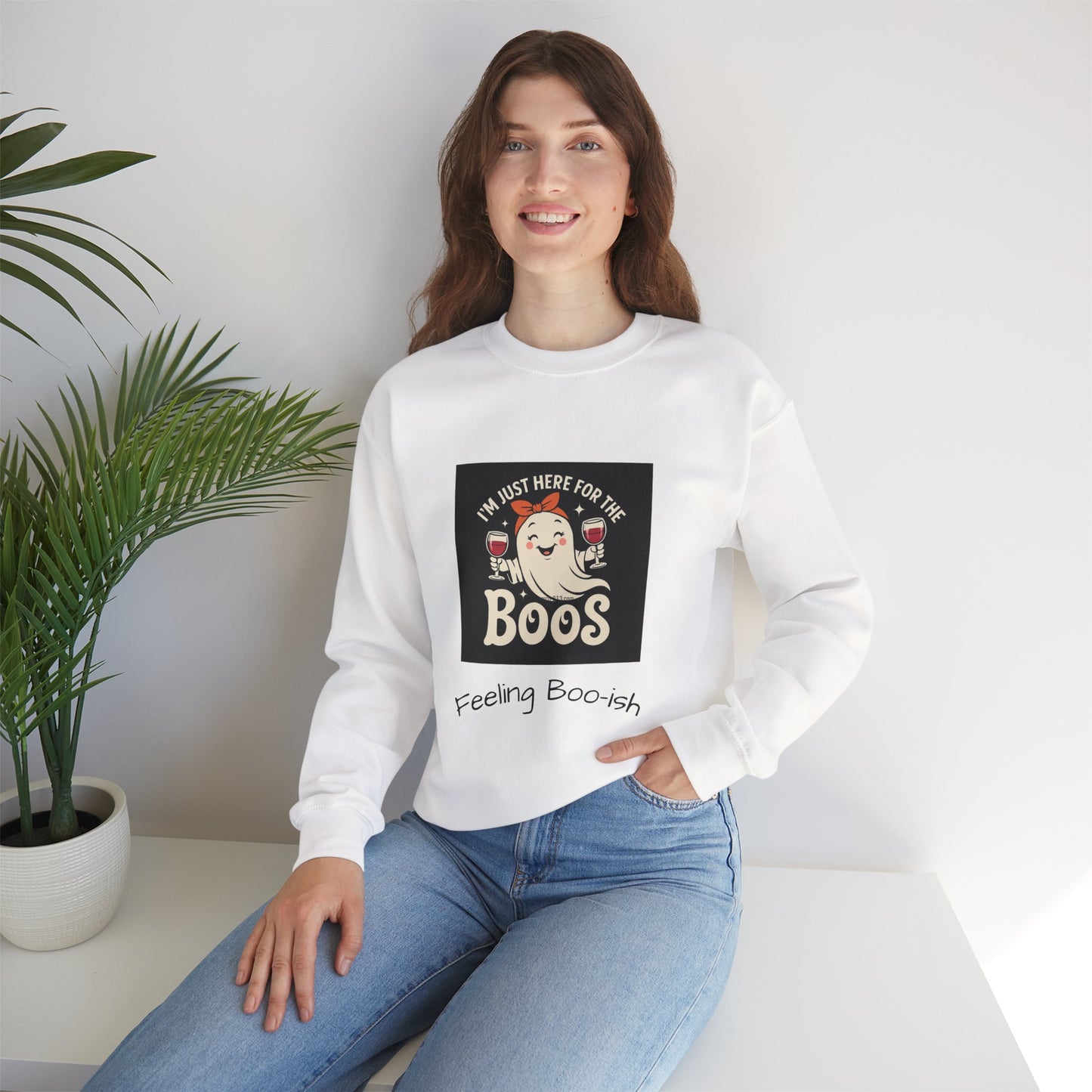 Boo-tiful Unisex Sweatshirt - Perfect for Halloween, Cozy Vibes, Fall Festivals, Gifting, Comfortable Fun Wear, October Adventures