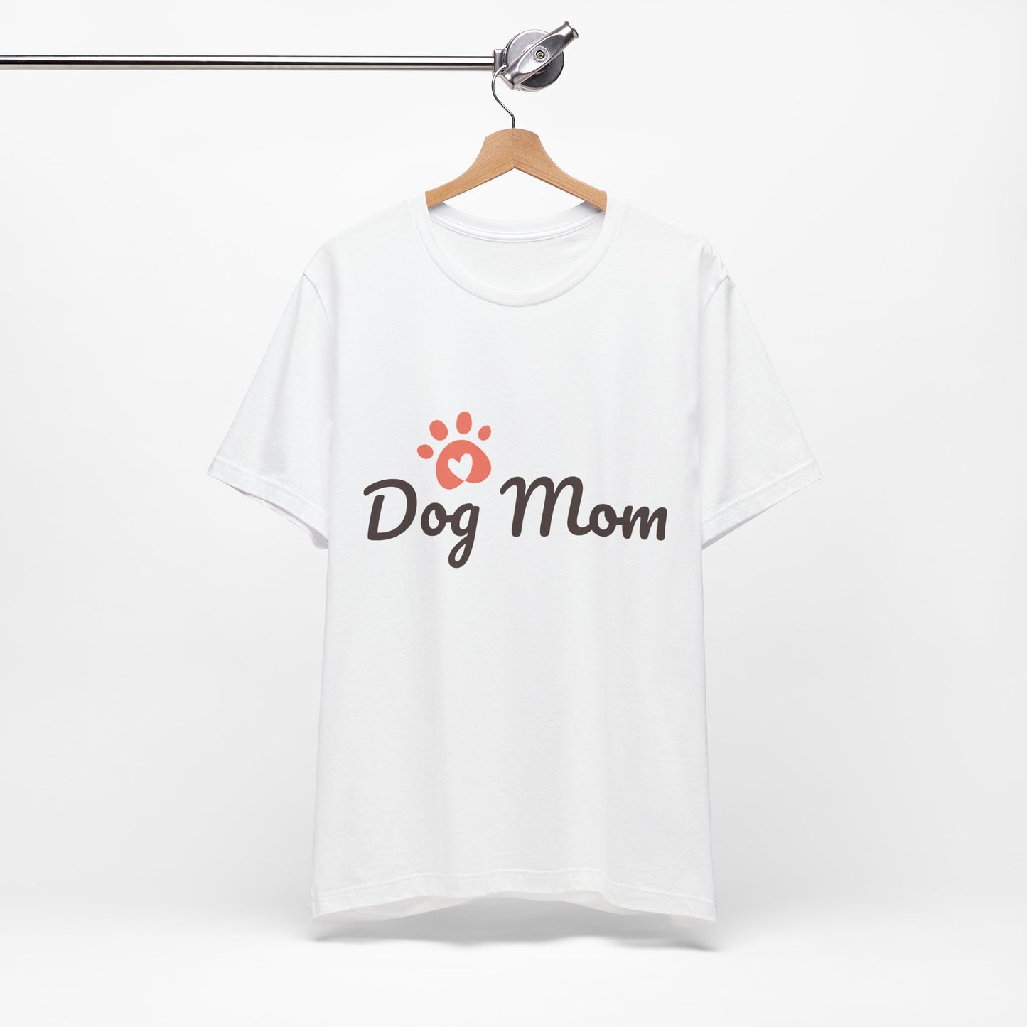 Dog Mom T-Shirt, Perfect Gift for Dog Lovers, Casual Wear, Pet Parent Shirt, Gift for Mother's Day, Dog Themed Tee