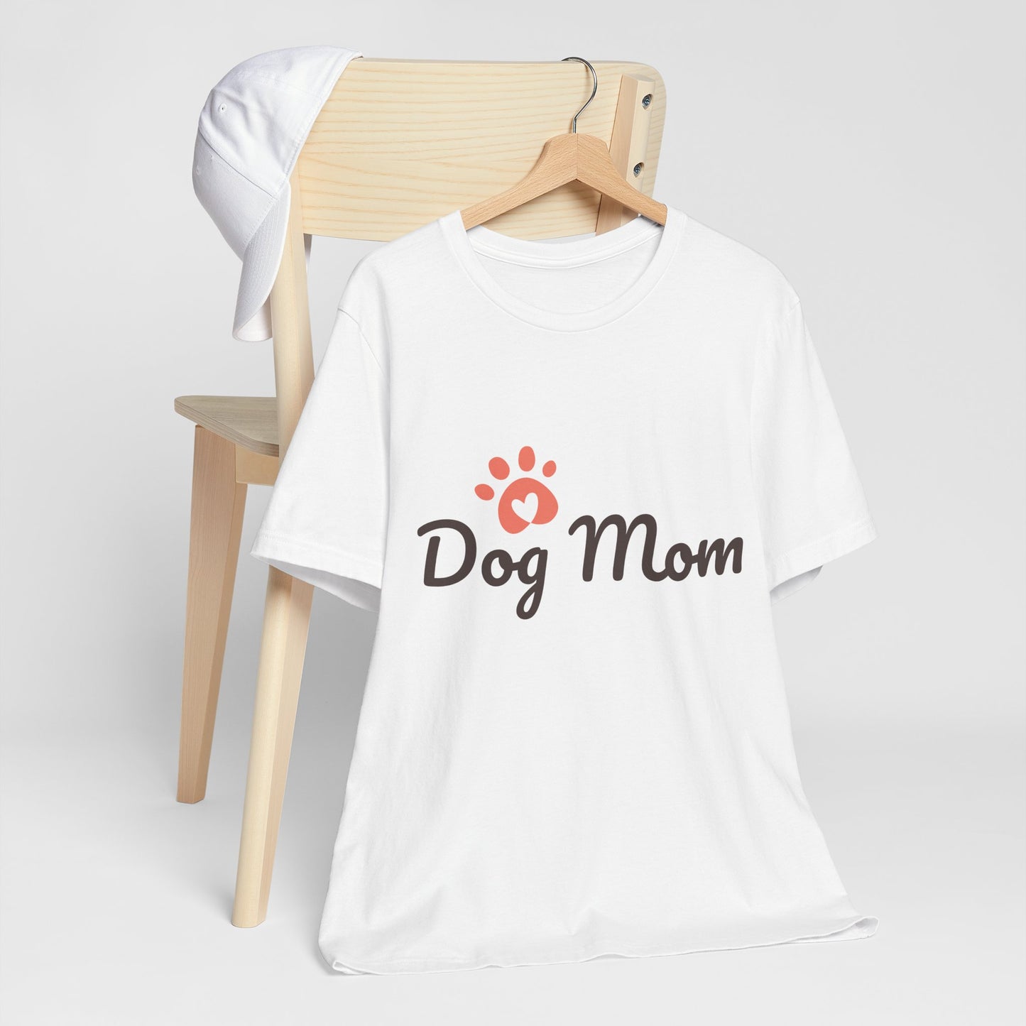 Dog Mom T-Shirt, Perfect Gift for Dog Lovers, Casual Wear, Pet Parent Shirt, Gift for Mother's Day, Dog Themed Tee