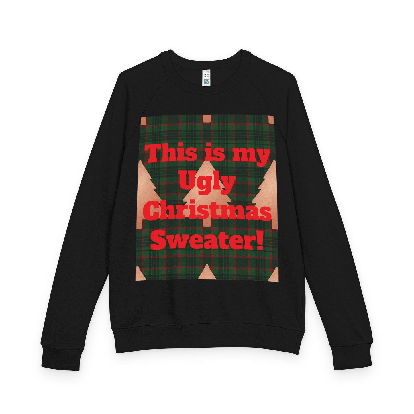 Ugly Christmas Sweater Crewneck, Holiday Sweatshirt, Christmas Gift for Him or Her, Fun Winter Apparel, Cozy Casual Wear