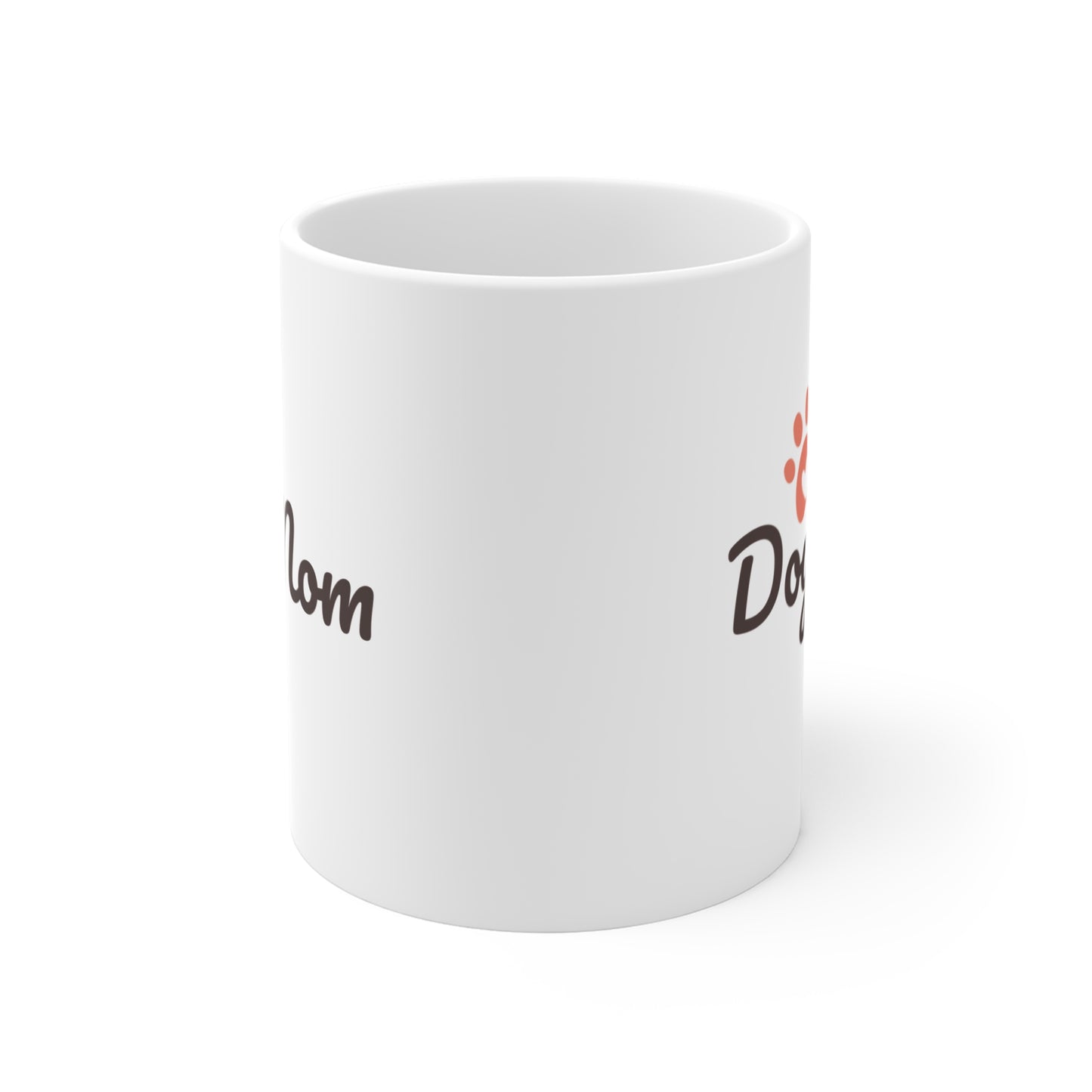 Dog Mom Mug - 11oz Ceramic Coffee Cup for Pet Lovers, Gift for Dog Moms, Cute Dog Lover's Mug, Animal Lover Gifts, Funny Pet Mug