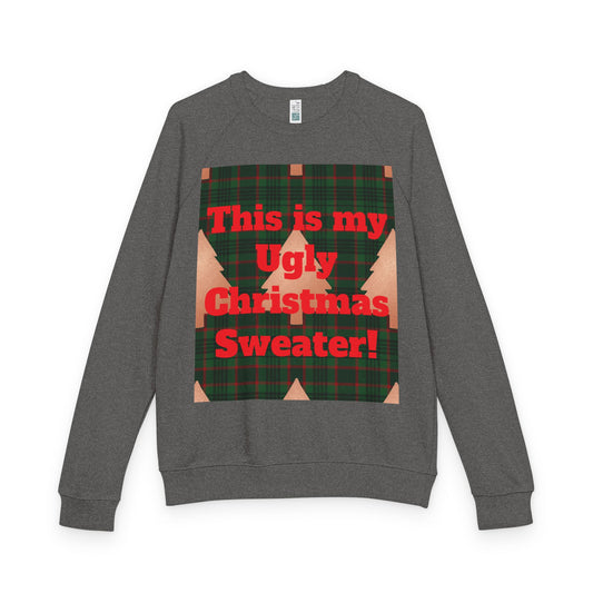 Ugly Christmas Sweater Crewneck, Holiday Sweatshirt, Christmas Gift for Him or Her, Fun Winter Apparel, Cozy Casual Wear