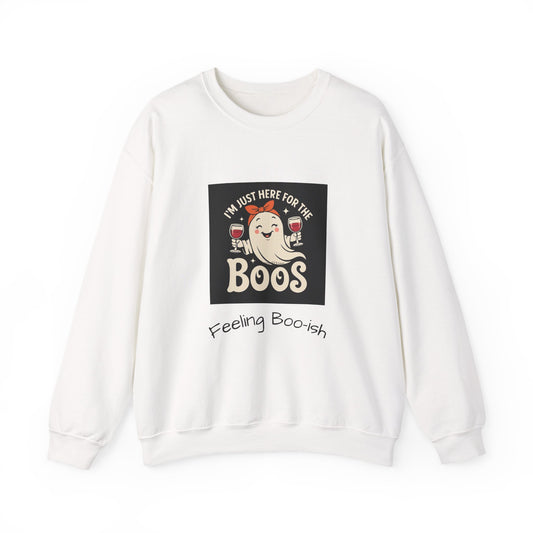 Boo-tiful Unisex Sweatshirt - Perfect for Halloween, Cozy Vibes, Fall Festivals, Gifting, Comfortable Fun Wear, October Adventures
