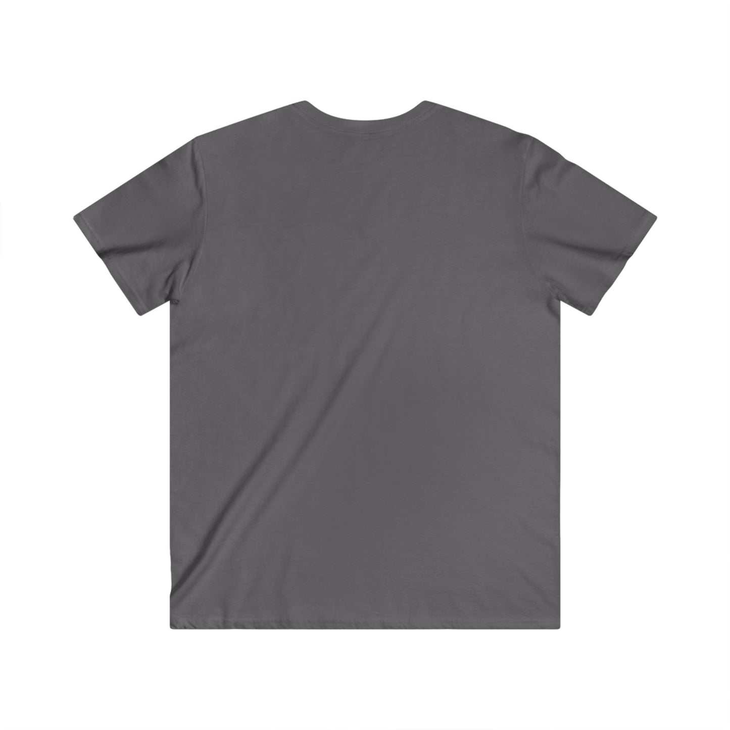 Salty AF Men's Fitted V-Neck Tee | Casual Graphic Tee for Beach Lovers, Summer Parties, Gifts for Him, Salty Humor Apparel