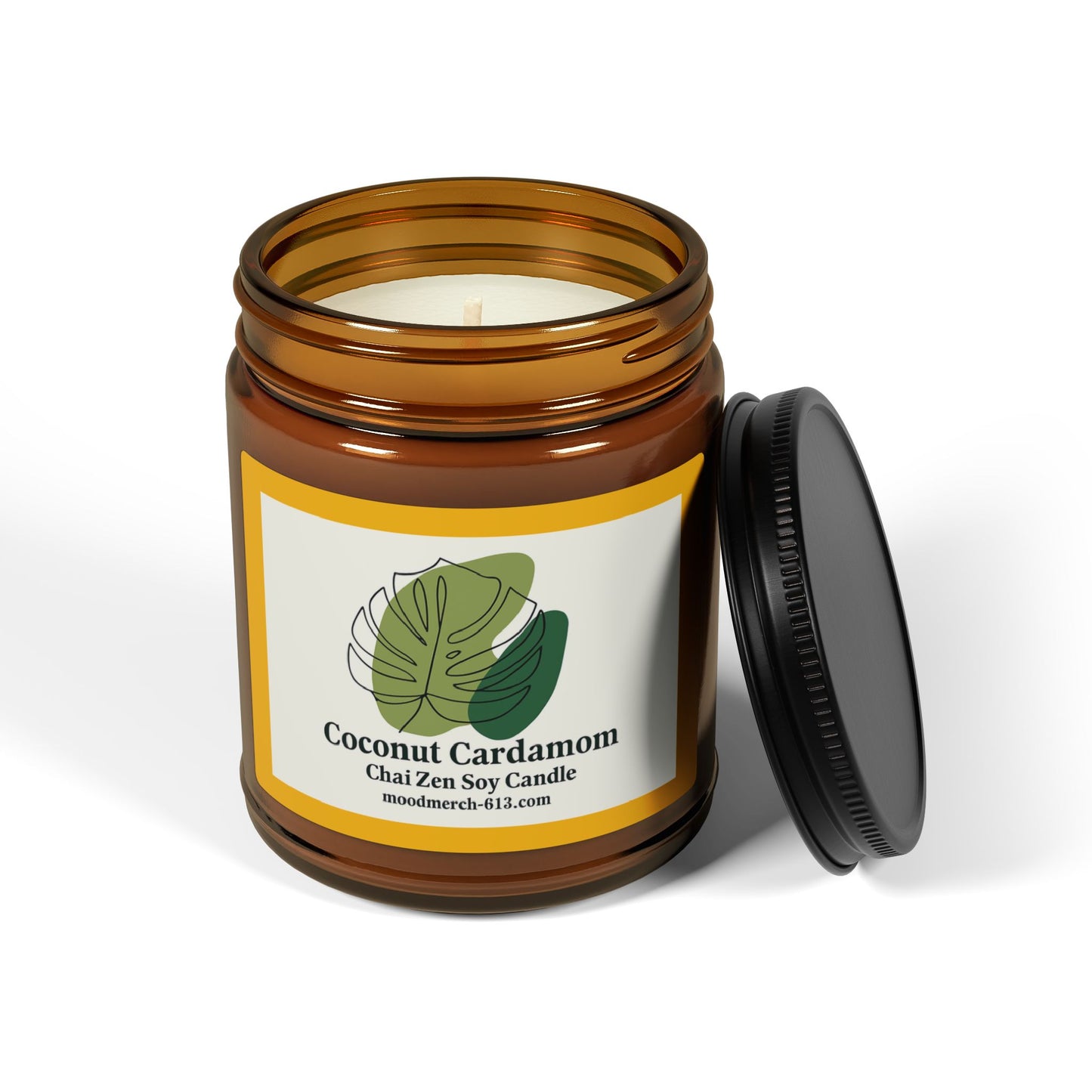 Coconut Cardamom Zen Soy Candle, Relaxing Home Decor, Self-Care Gift, Aromatherapy Candles, Soothing, Natural Fragrance