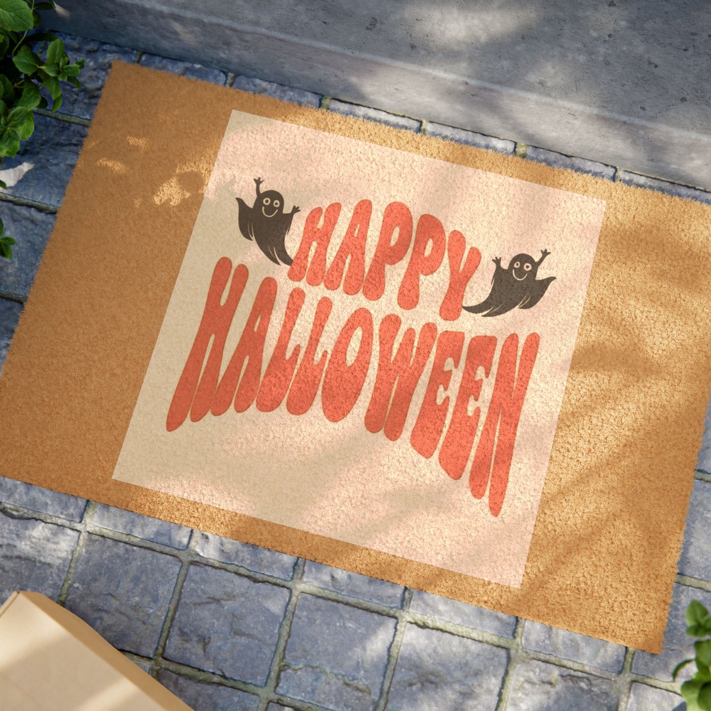 Halloween Doormat, Festive Entryway Decor, Spooky Home Welcome Mat, Halloween Decor Gift, Funny Halloween Doormat