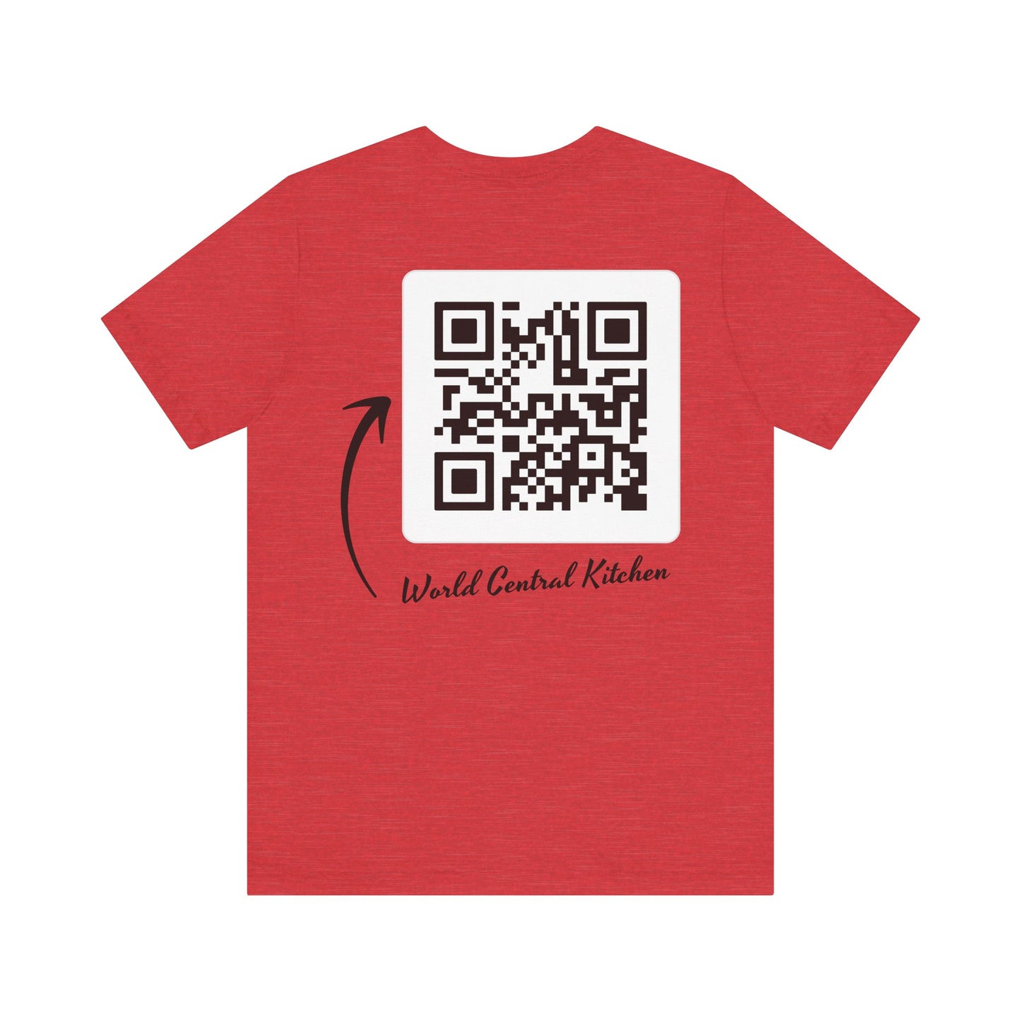 Unisex Jersey Short Sleeve Tee-Make a statement and help at the same time.