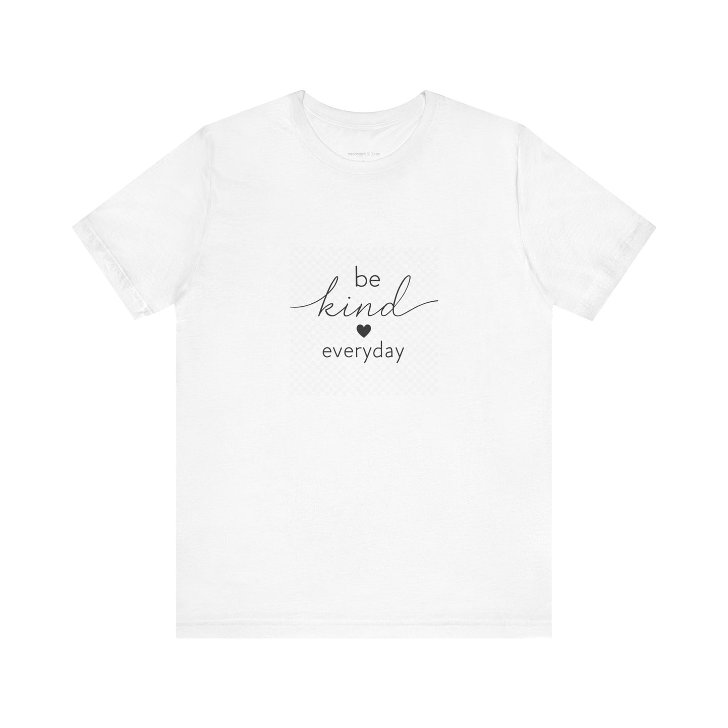 Be Kind - Unisex Jersey Short Sleeve Shirt, Be Kind Everyday Gift, Inspirational T-Shirt, Motivational Apparel, Positive Vibes Clothing