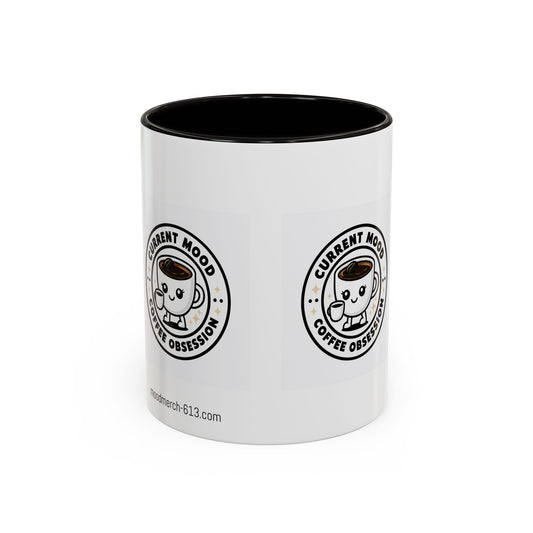Colorful Coffee Mugs with 'Current Mood: Coffee Obsession' Design - Perfect Gift for Coffee Lovers, Unique Kitchen Decor, Fun Office [...]